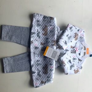 Long sleeved dress & leggings